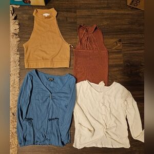 Xsmall/small Crop Top Bundle